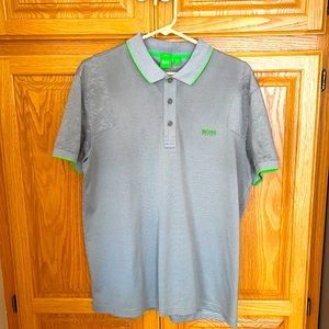 Hugo Boss Green Golf Polo